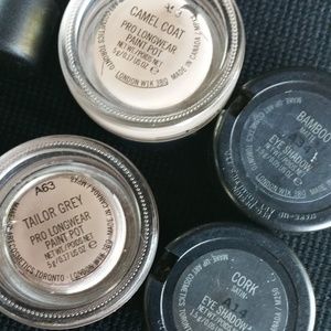 MAC Paint Pots (Tailor Grey, Camel Coat) +